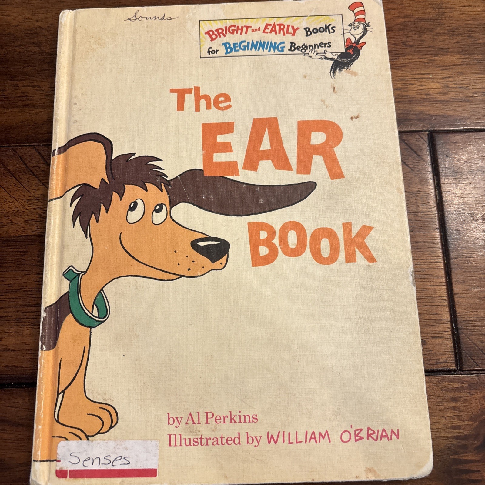 1968 The Ear Book Al Perkins Dr Seuss Bright & Early Book Club Edition HC RF21