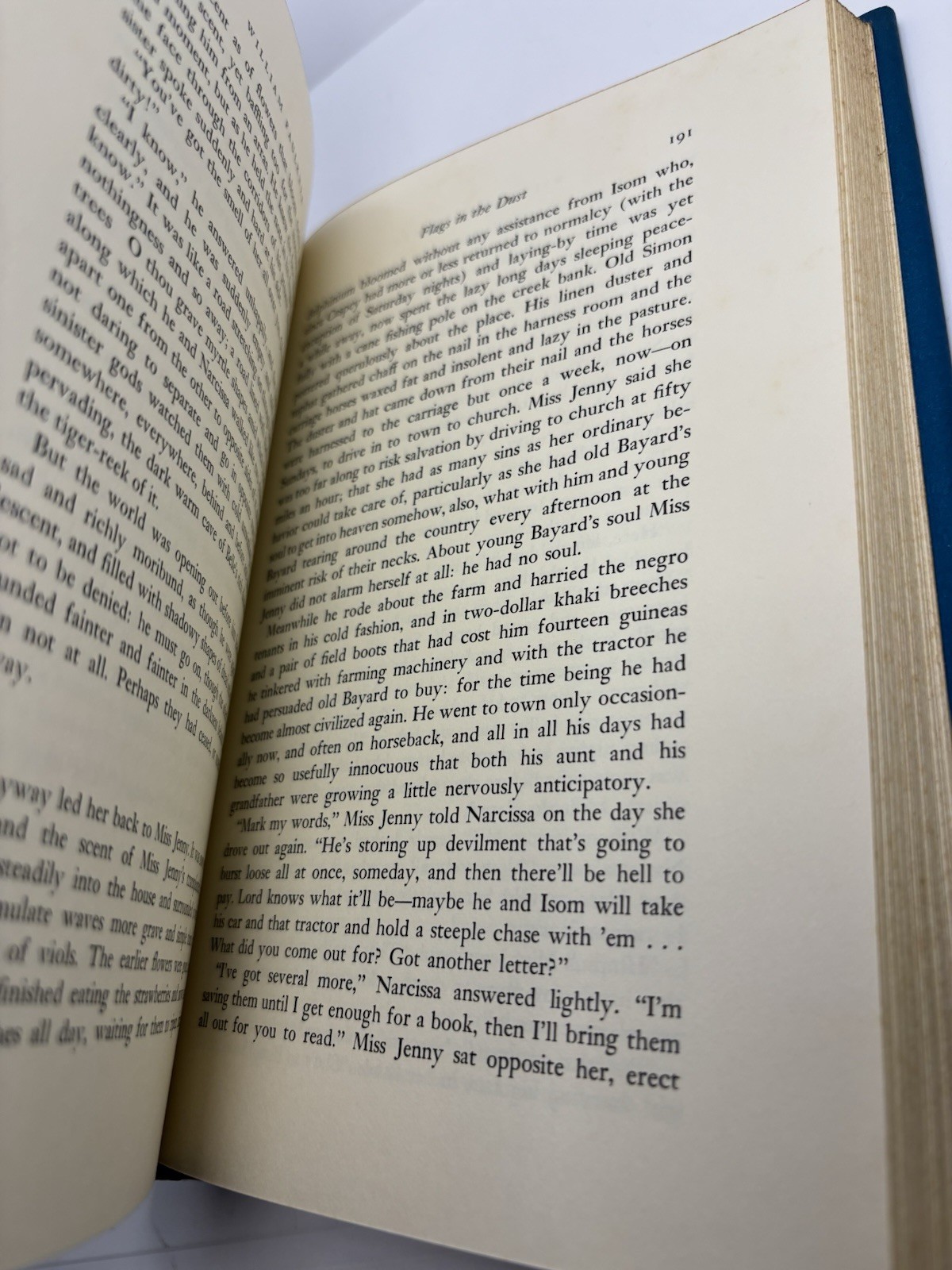 Flags In The Dust • Complete Text | William Faulkner | 1973 • 1st Edition HCDJ