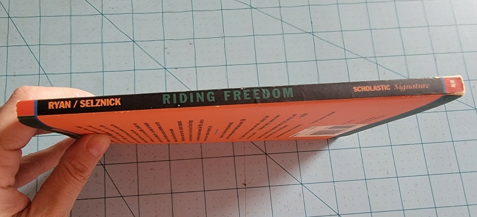 Riding Freedom 1998 Paperback Book Pam Munoz Ryan, 138 Pages, Pre-Own, Free Ship