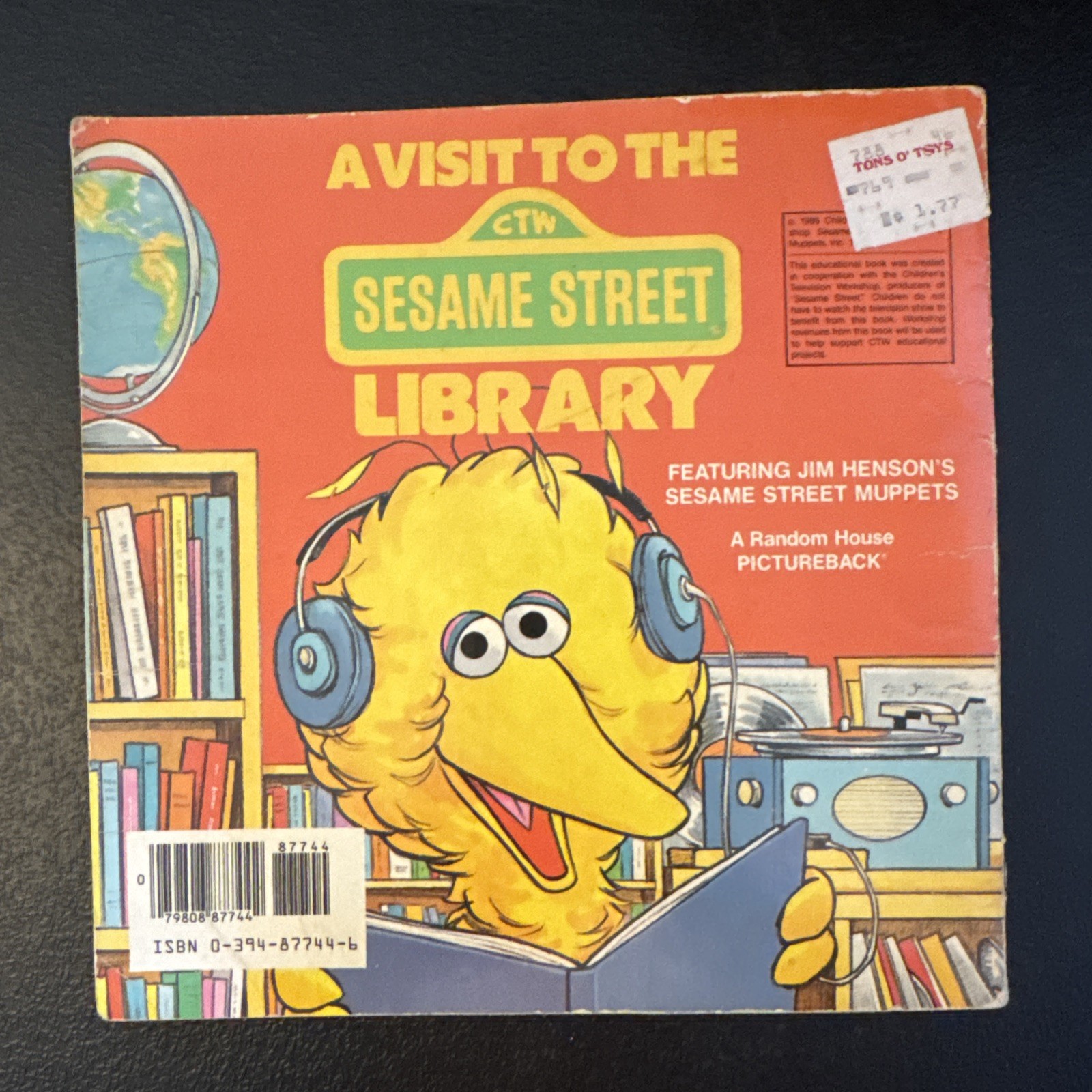 sesame street books lot Of 7. Some Vintage. See Pictures & Description