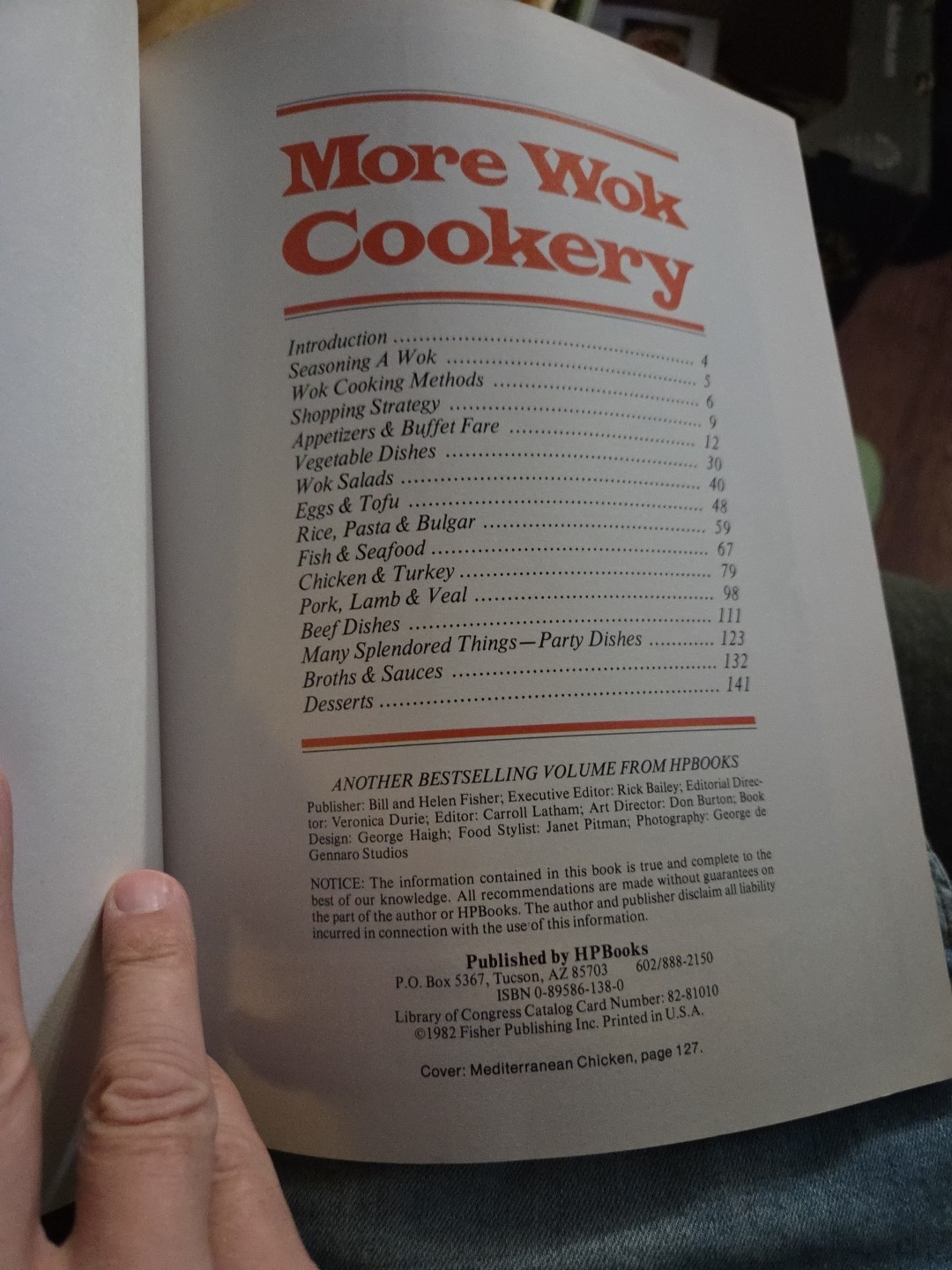 More Wok Cookery 1982 Softback Ceil Dyer – Like New