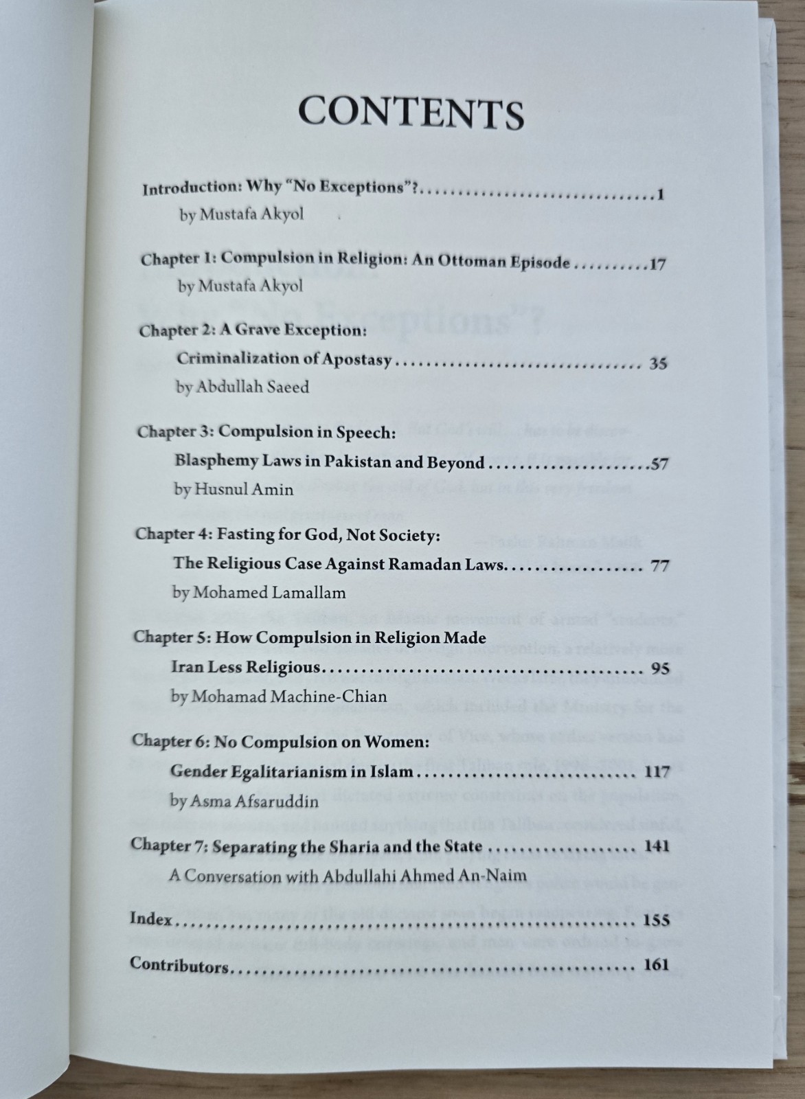 No Compulsion in Religion: No Exceptions – Islamic Arguments for Religious Fre..