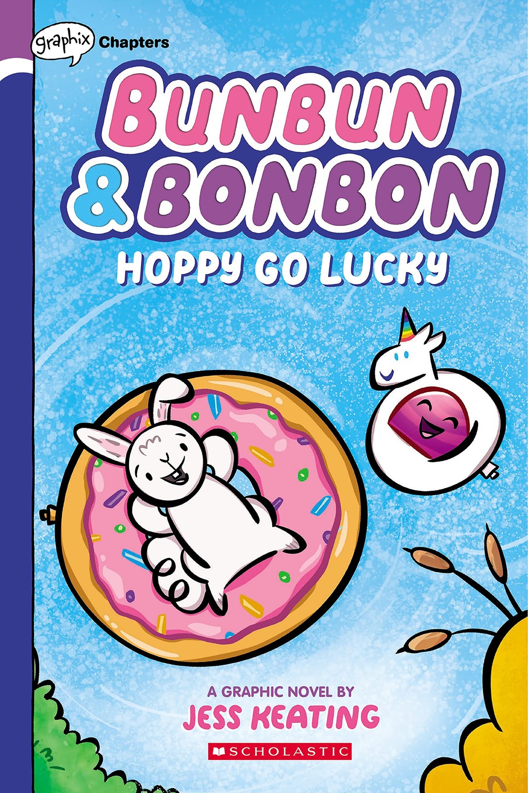 Hoppy Go Lucky: A Graphix Chapters Book (Bunbun & Bonbon #2) (2)