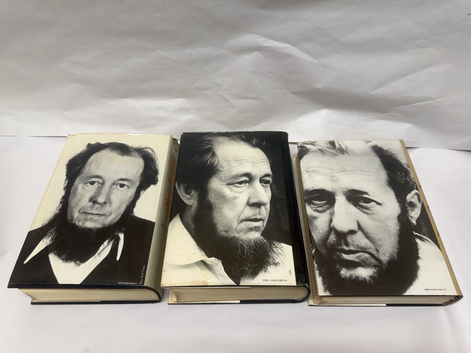 Gulag Archipelago Solzhenitsyn First Edition 1 & 2 Hardcover Dust Jacket Plus 3