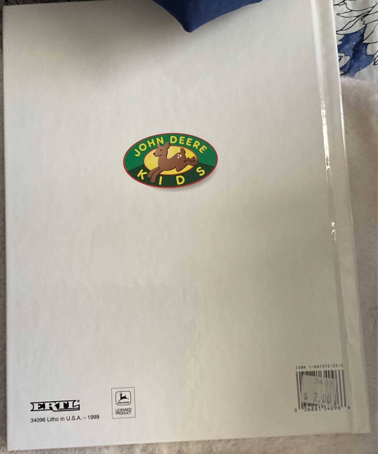 7 John Deere STORYBOOK FOR LITTLE FOLKS Books Johnny Tractor CORNY CORNPICKER ++