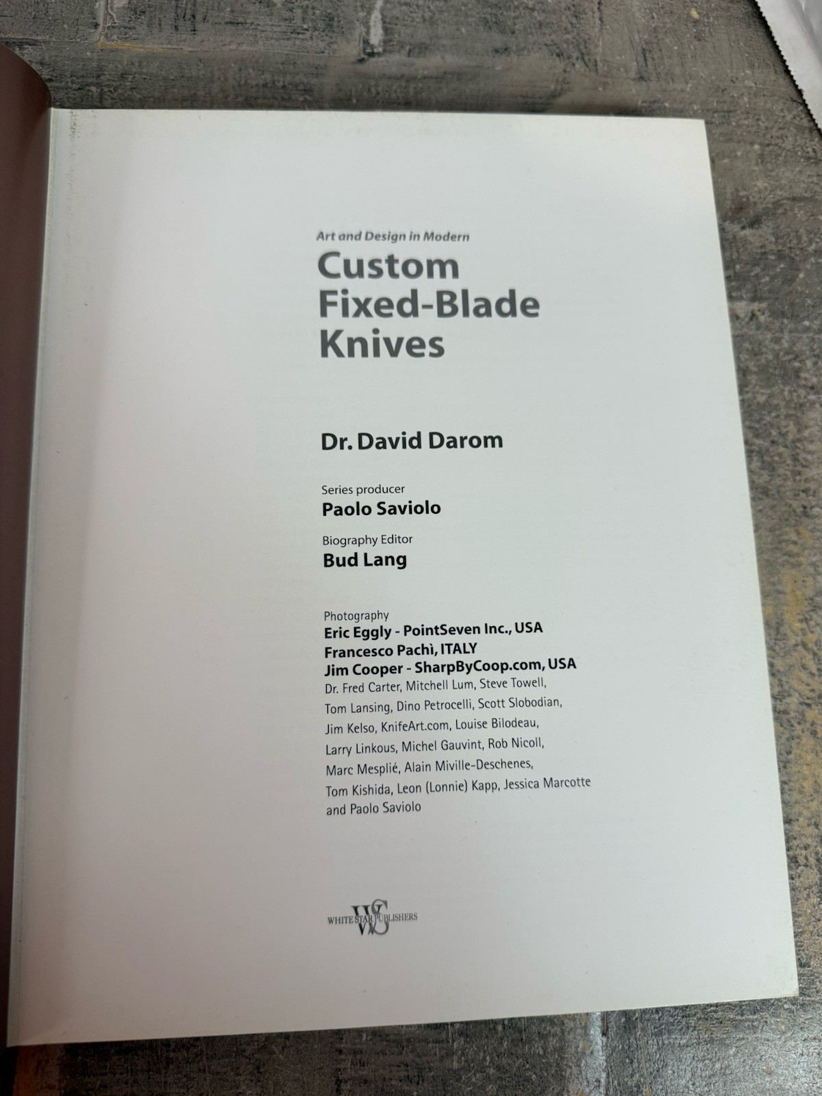 Custom Fixed-Blade Knives by David Darom (2008, Hardcover)