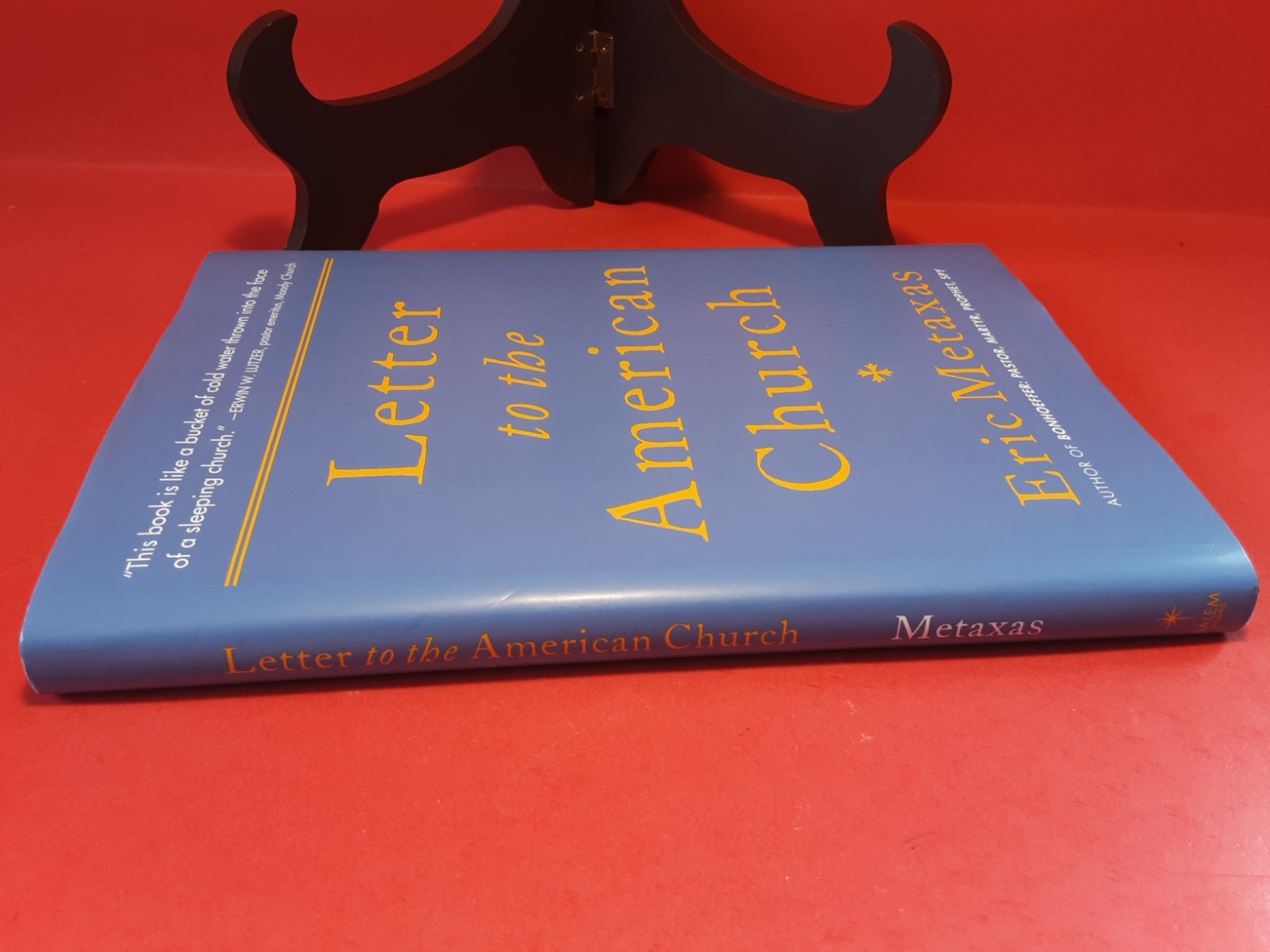 Letter To The American Church Eric Metaxas 2022 Hardcover VERY GOOD