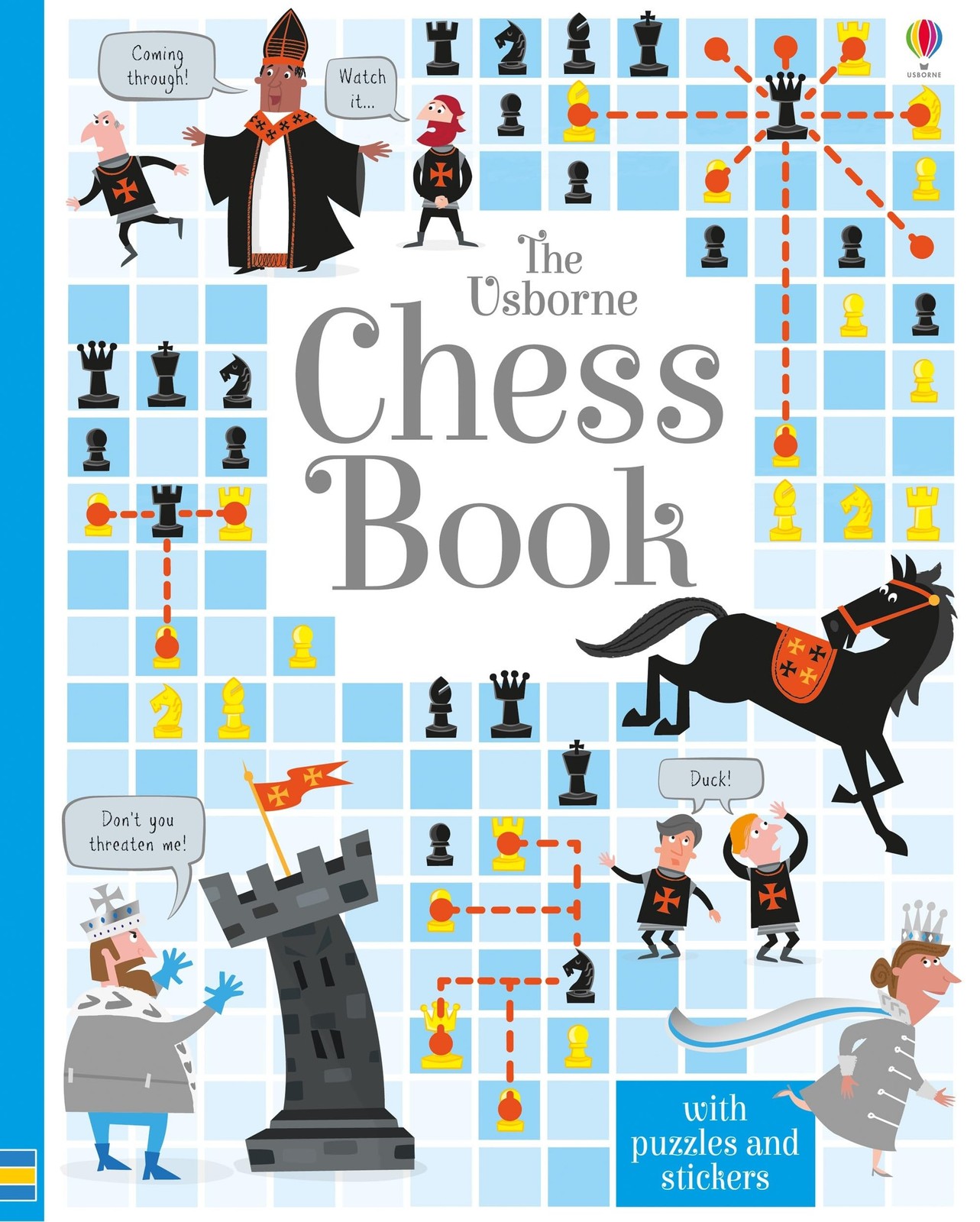 Usborne Chess Book: A Fun Chess Guide for Kids (Ages 6-9) with Write-In Puzz…