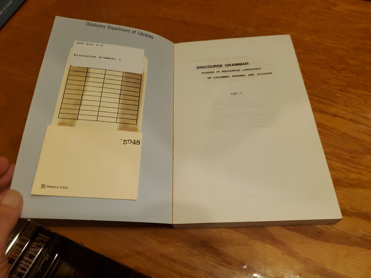 Discourse Grammar: Studies in Indigenous Languages 3 Volume Set 1976 PB