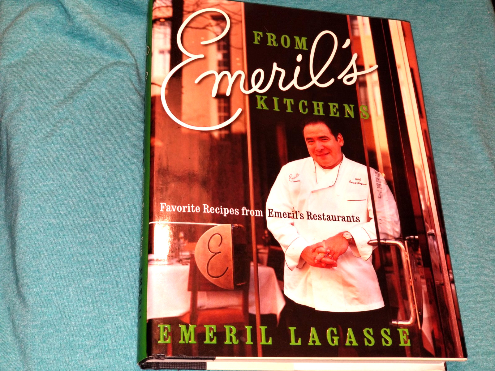 Emeril LaGasse SIGNED Cook Book First Edition From Kitchen 2003
