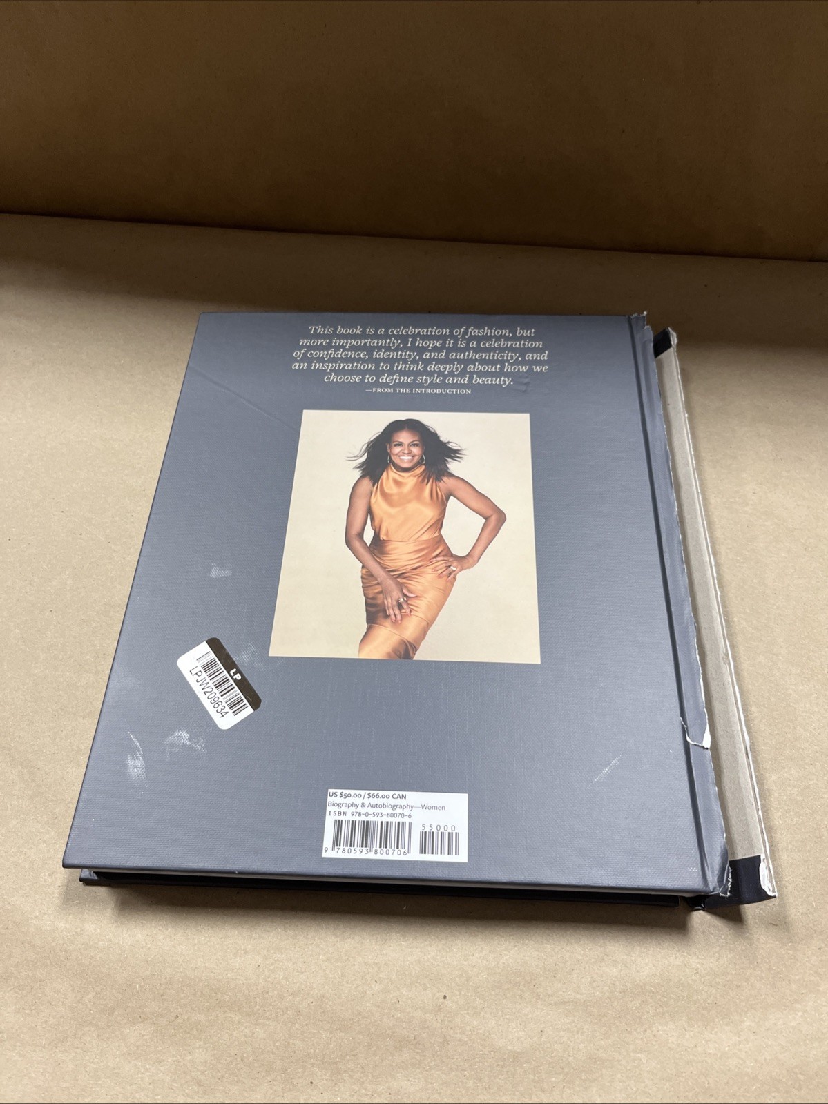 Michelle Obama: Look USED SEE DESCRIPTION