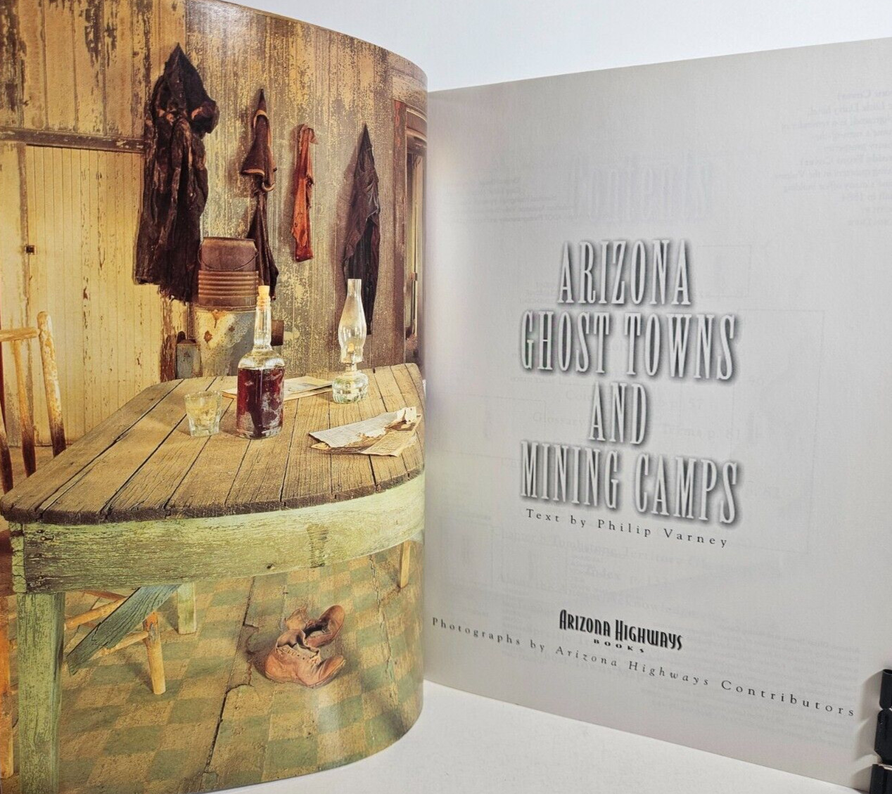 Arizona Ghost Towns and Mining Camps by Philip Varney, 2000 5th Printing