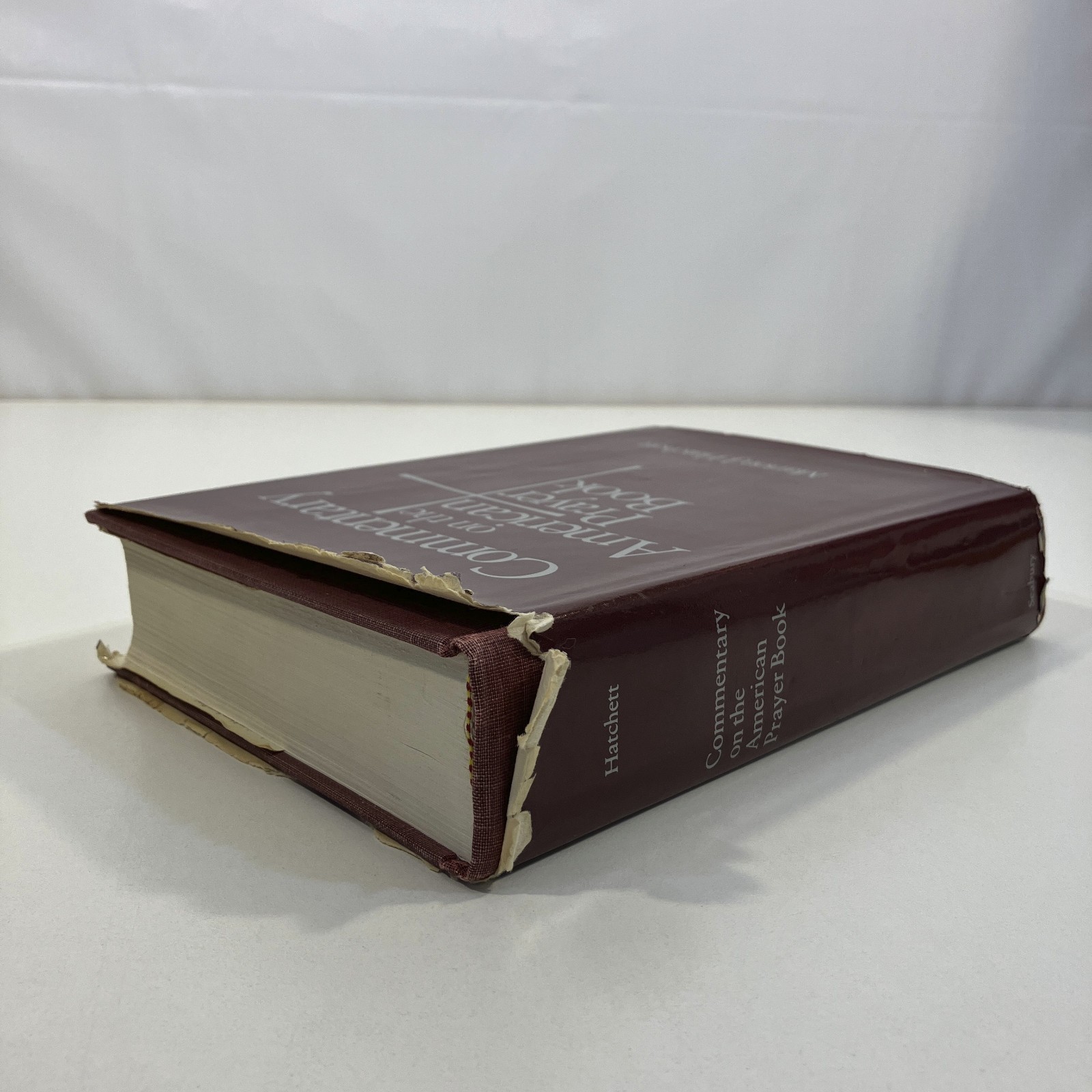 Commentary on the American Prayer Book Marion J Hatchett 1980 Hardcover HCDJ
