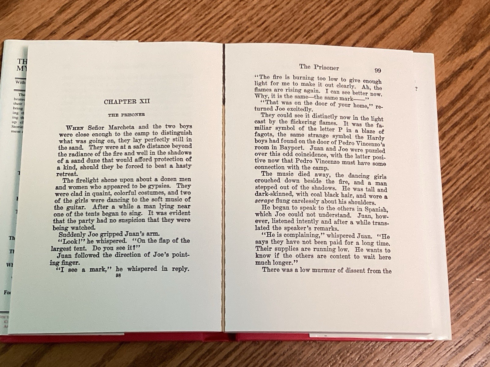 Applewood Hardy Boys „The Mark on the Door“ F. W. Dixon (2001, Hardcover)