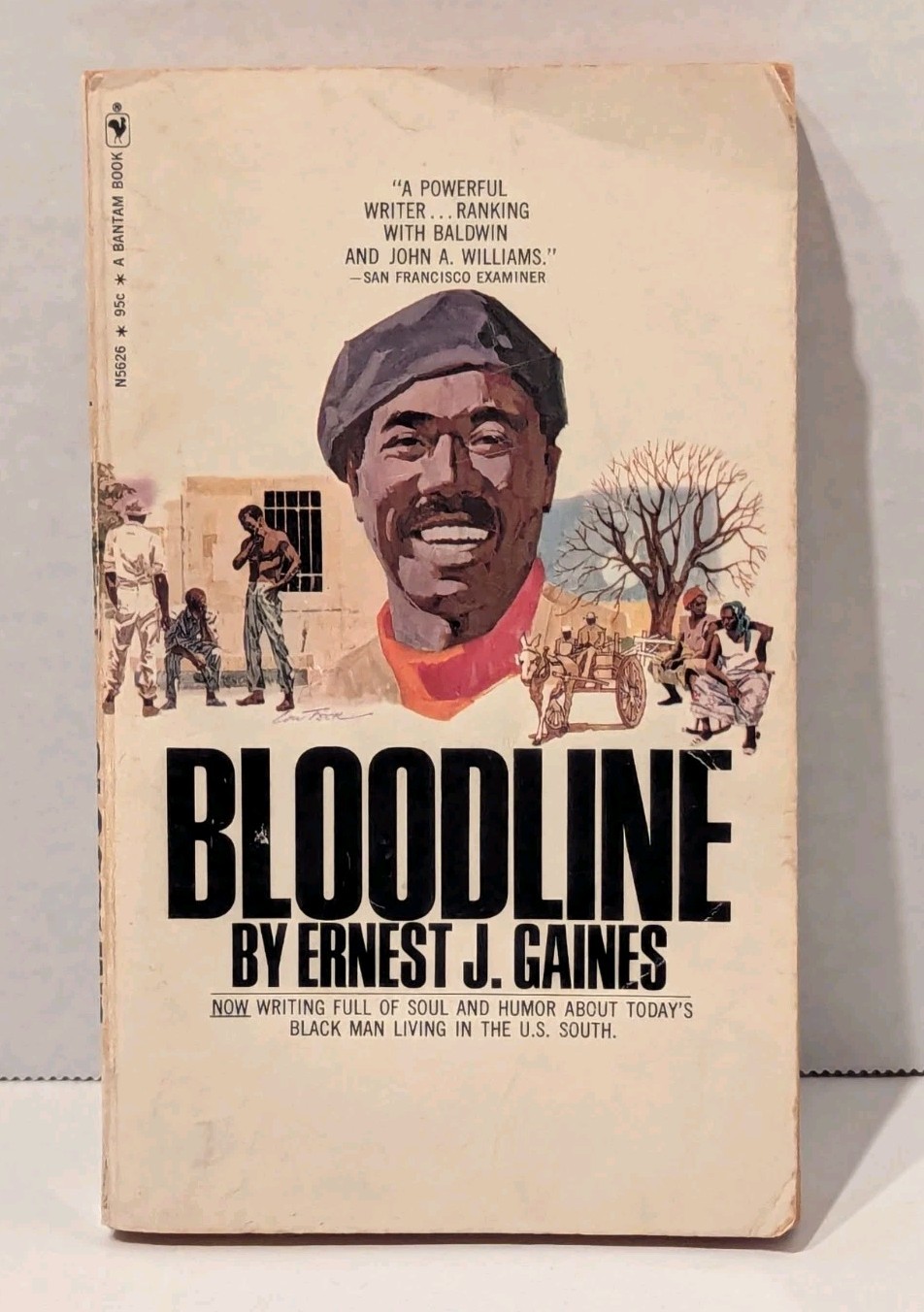 Bloodline – By Ernest J. Gaines – Rare 1970 First Paperback Edition – Bantam