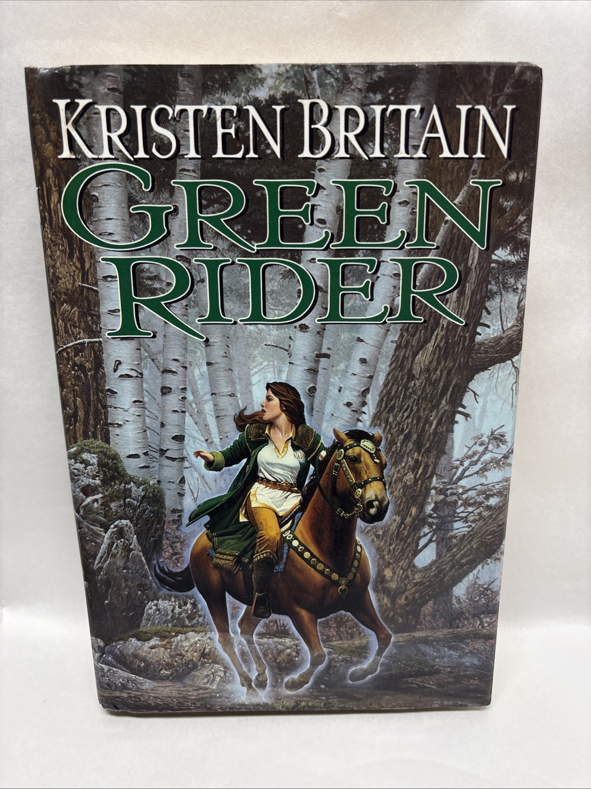 Green Rider (Green Rider Trilogy Book 1) by Kristen Britai/Hardcover.