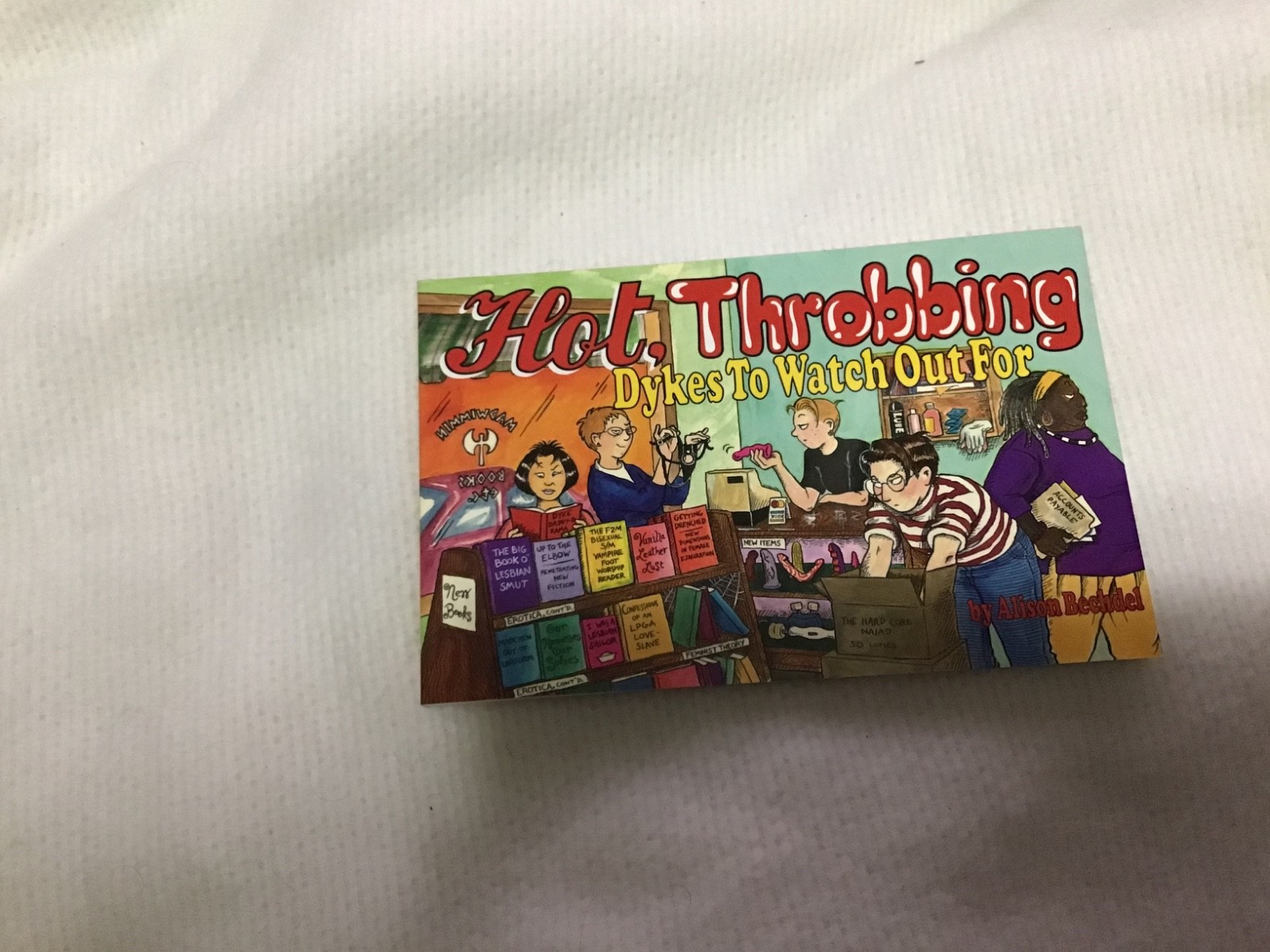 Whoa! Alison Bechdel lot of 12! Signed DTWOF Books! Titles in PIX & Description