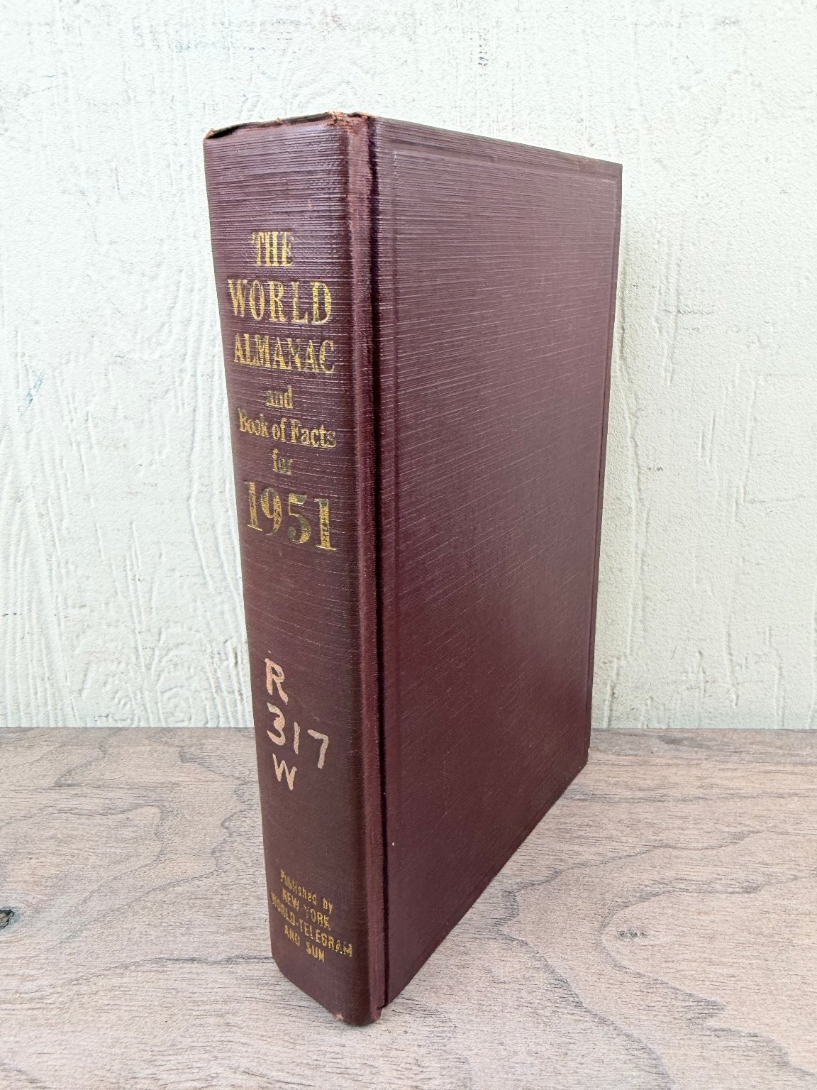 The World Almanac and Book of Facts 1951 Harry Hansen Reference New York
