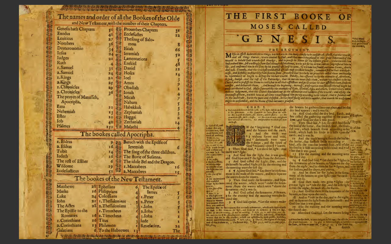 1560 Geneva Bible (E-Book) & Bonus 1599 Bible Ebook on CD-ROM -Scanned Original