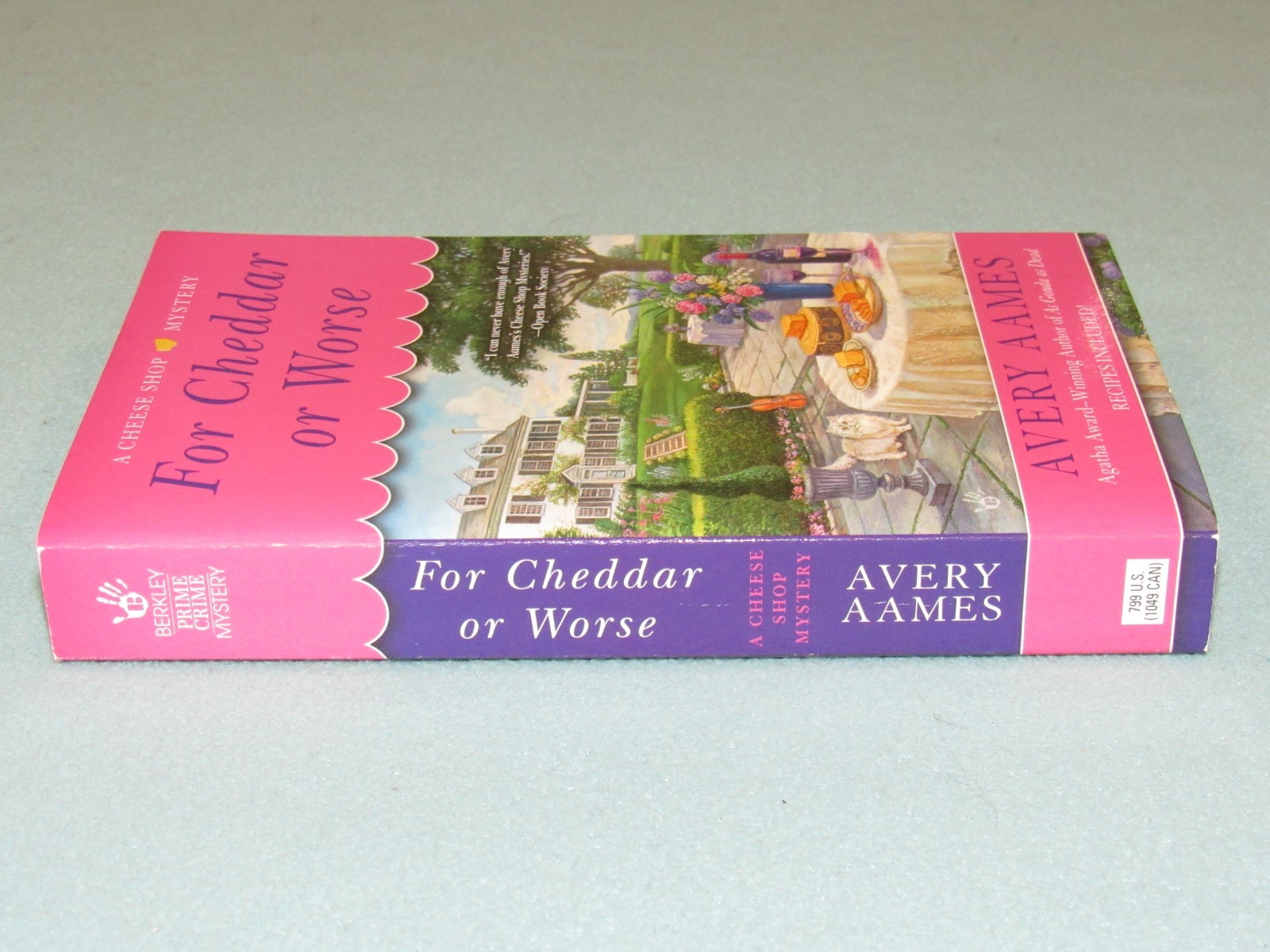 7 Book Lot: CHEESE SHOP MYSTERY Complete COLLECTION (1-7) Set by AVERY AAMES