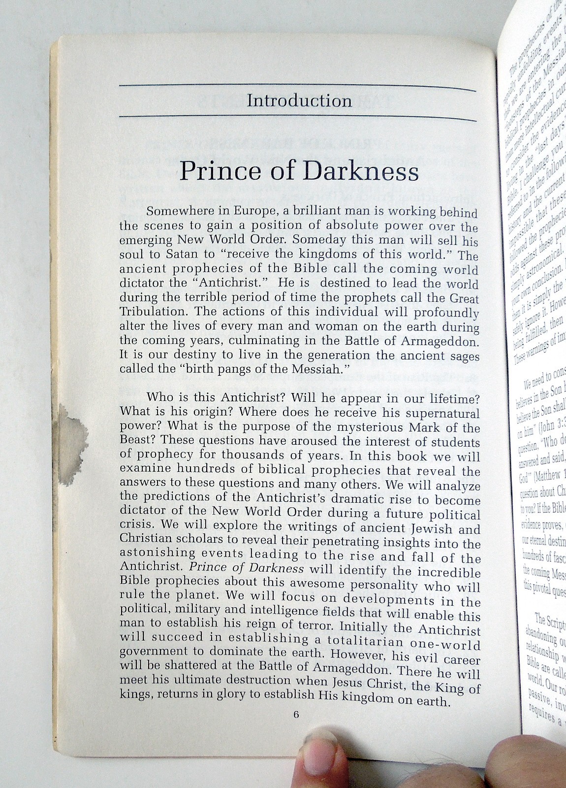 Prince of Darkness: Antichrist and the New World Order – Grant R. Jeffrey, 1994