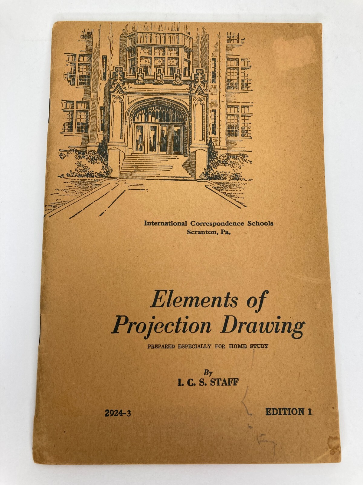 Geometrical Drawing 1935 I.C.S. Staff Geometrical Drawing Elements of Projection