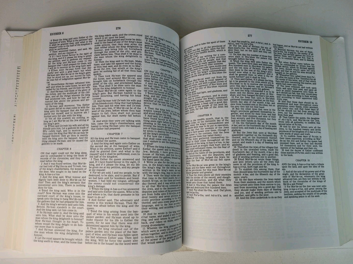 Holy Bible King James Version Family Record Edition 1985 Hardcover