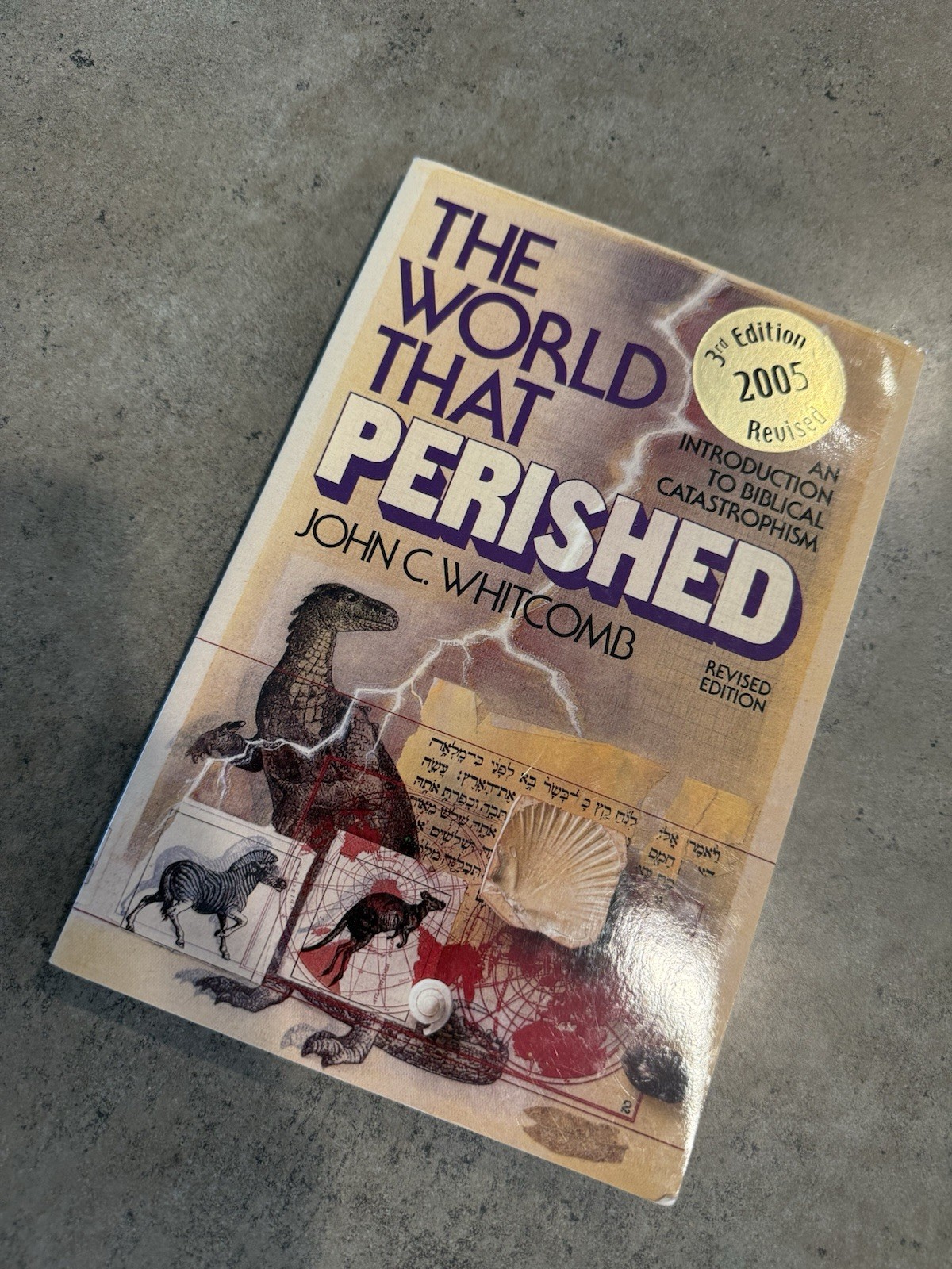 John C. Whitcomb The World That Perished Paperback Revised Edition Religion