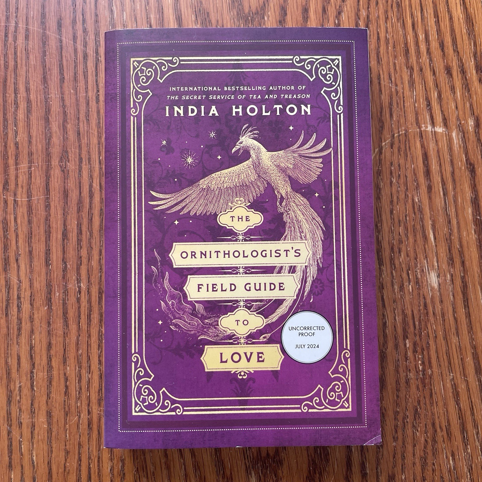 The Ornithologist’s Field Guide To Love India Holton ARC Advance Reader Copy