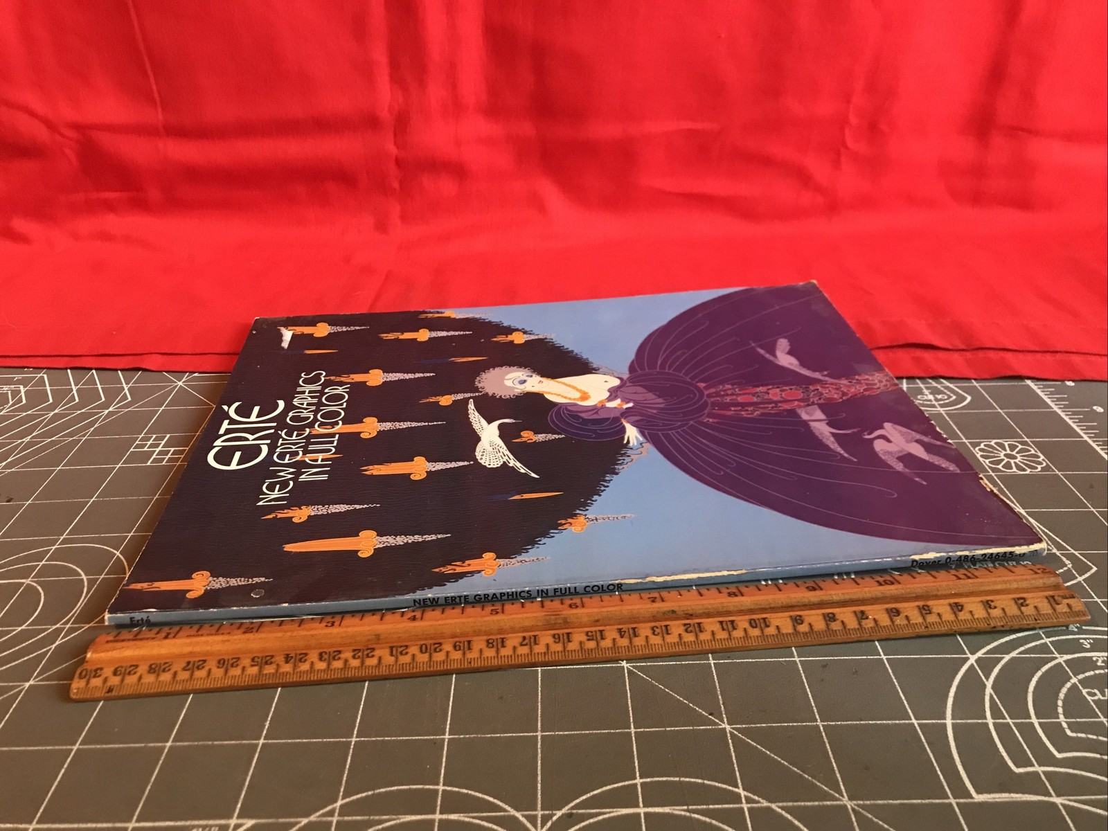 Vintage 1984 Erte New Erte Graphics In Full Color Book