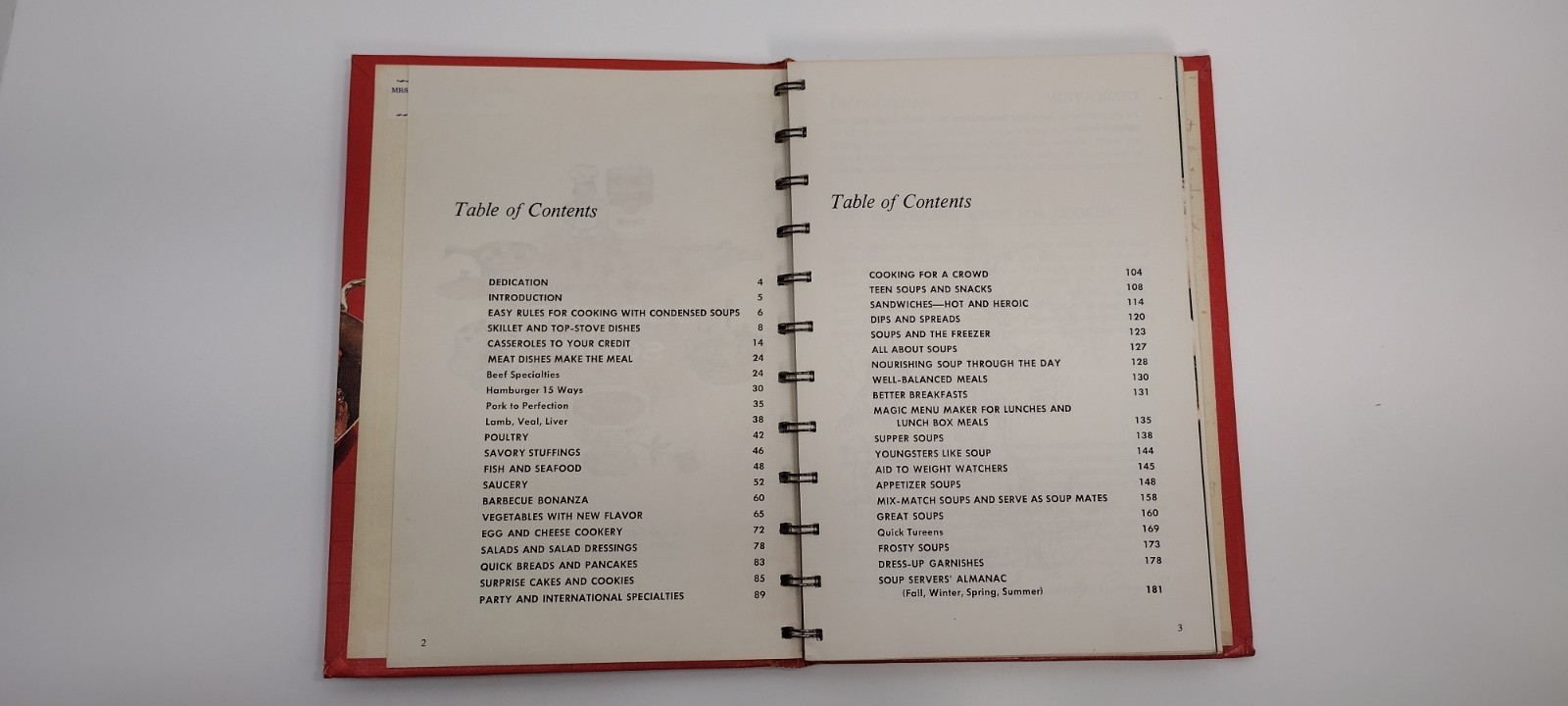 Cooking with Soup A Campbell Cookbook 1965 1st Edition Spiral Bound Hardcover