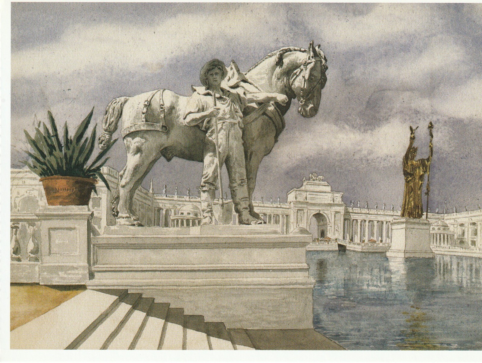 The White City: Chicago’s World’s Columbian Exposition 1893, Book of 30 Postcard