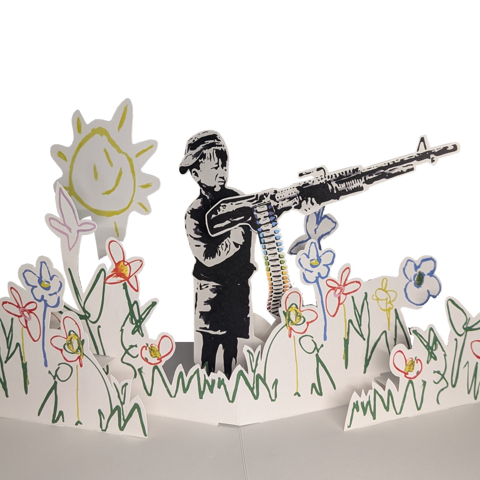This’ll Look Nice When It“s Open – Banksy Street Art Pop Up Book