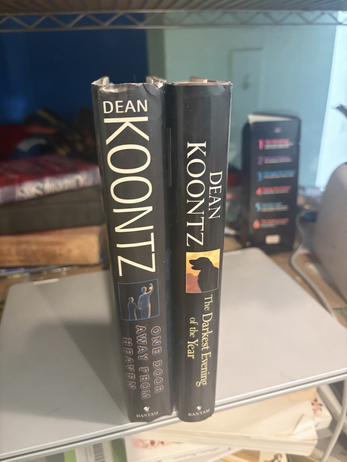 Dean Koontz Hardcovers, Lot of 2, VERY GOOD (976)