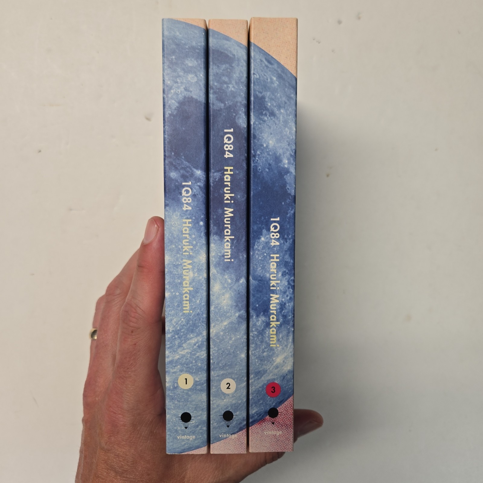 NO BOX 1Q84 by Haruki Murakami 3 Volume Set (Vintage International) Lot