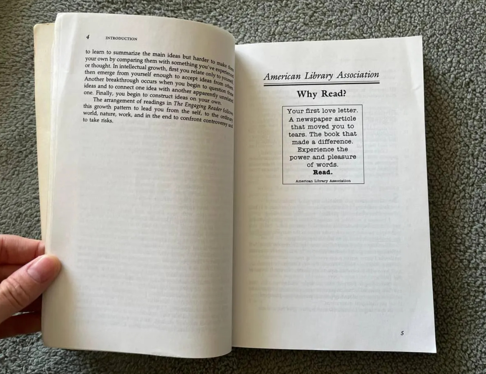 The Engaging Reader by Annie Mills King, Book for Teacher, Community College Boo