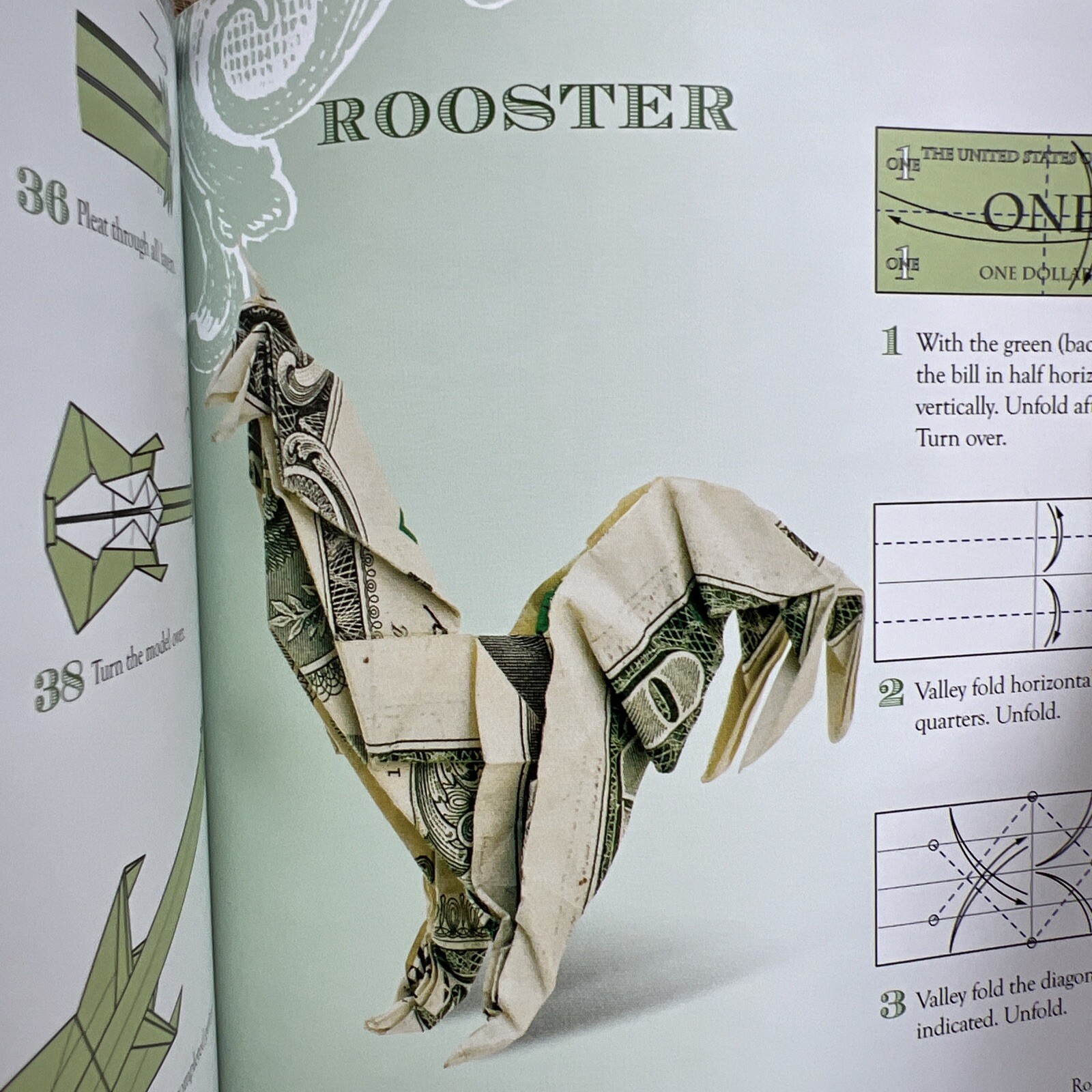 Dollar Bill Origami book by Won Park 72 Pages Illustrated And Instructions