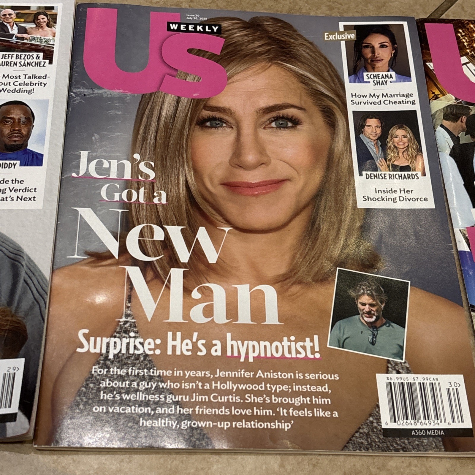 3 US WEEKLY MAGAZINE SHERRI PAPINI FINALLY CELEBRITY WEDDING JENNIFER ANISTON 25