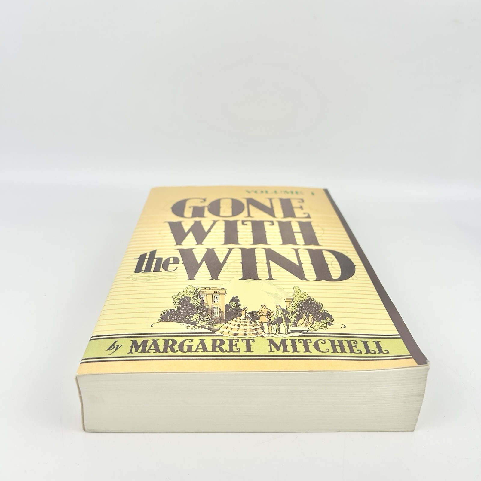 Rare Gone With The Wind Volume 1 & 2 Mitchell GK Hall Large Print Paperbacks