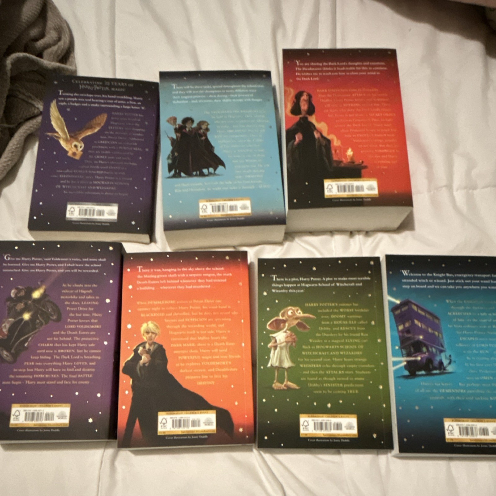 J.K. Rowling Harry Potter Complete 7 Book Paperback Boxset Bloomsbury