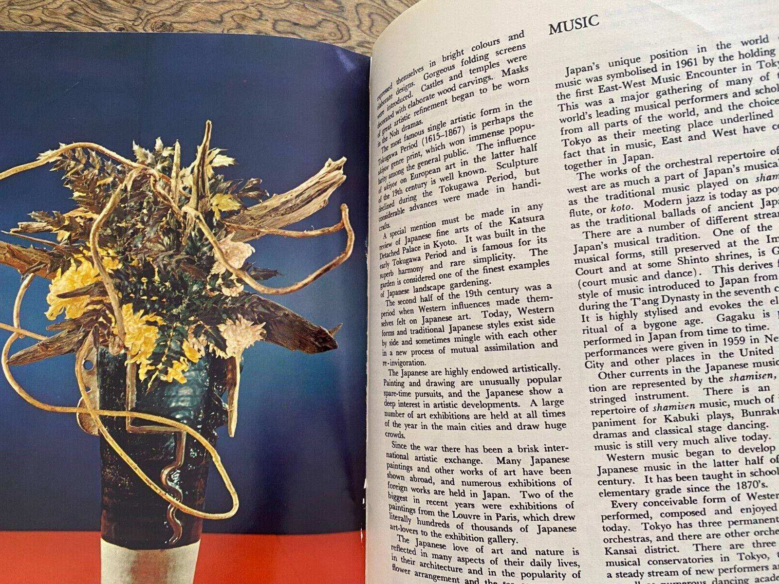 The Japan of Today 1962 Vintage Tourist Book 114 Pages