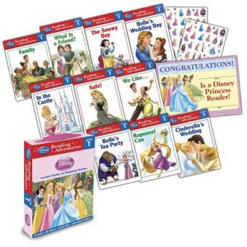 Reading Adventures Disney Princess Level 1 Boxed Set – Paperback – GOOD