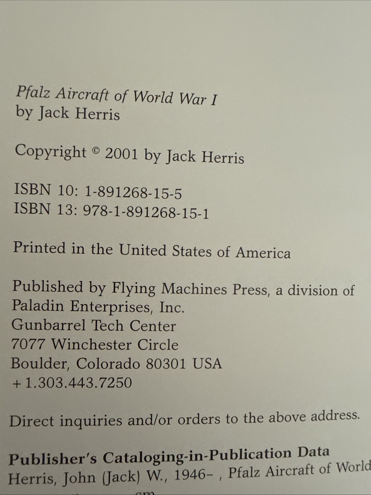 Pfalz Aircraft Salmson Bradenberg Sikorsky Great War Aircraft In Profile 4 books