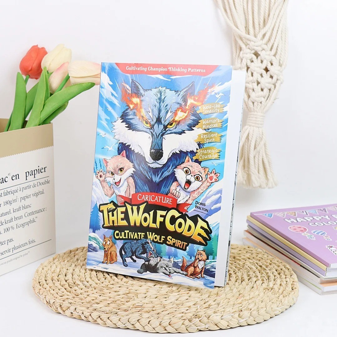 The Wolf Code Cultivate Wolf Spirit Growth Mindset Children’s Book English