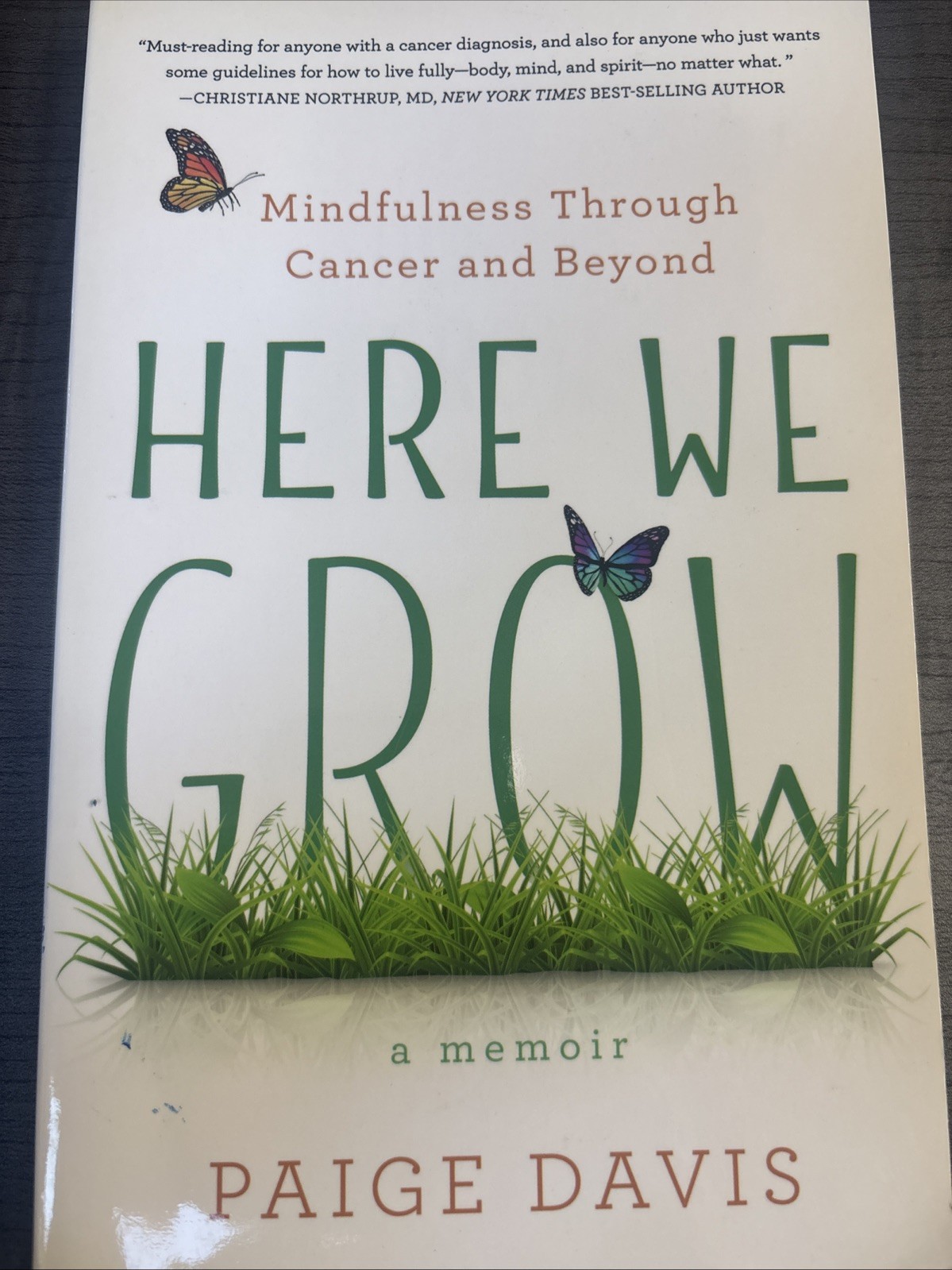 Here We Grow : Mindfulness Through Cancer and Beyond by Paige Davis (2018)