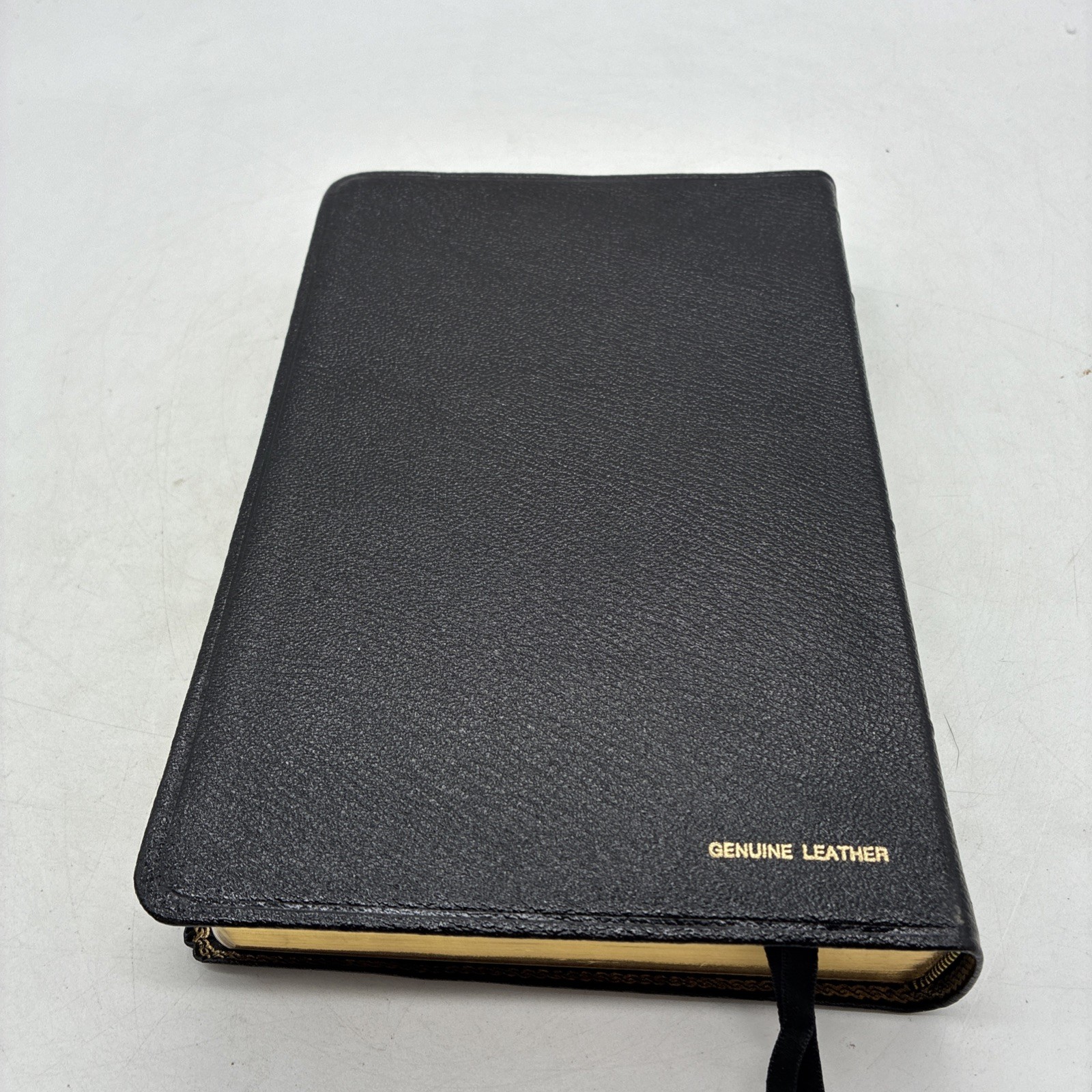 Rare! Nelson 1990 The Wesley Bible NKJV Personal Study Bible Genuine Leather 986