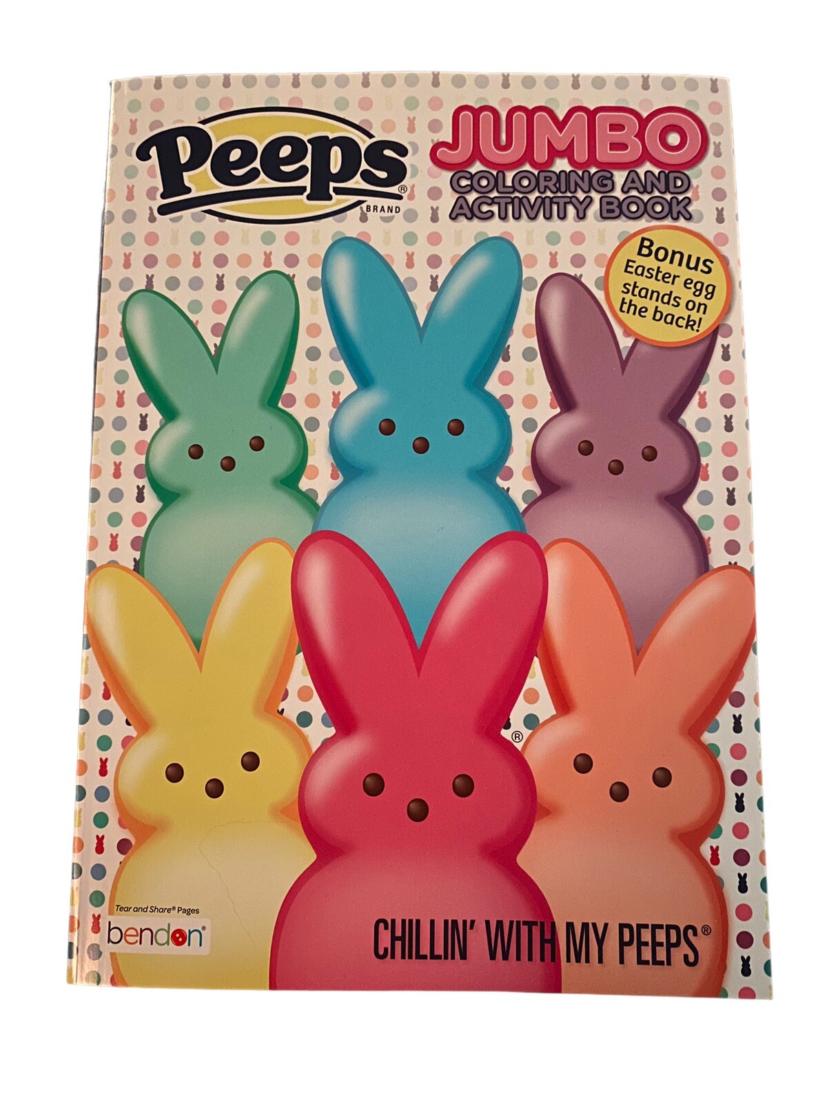 PEEPS Coloring & Activity Book CHILLIN WITH MY PEEPS 64 Pages Easter Kids Fun