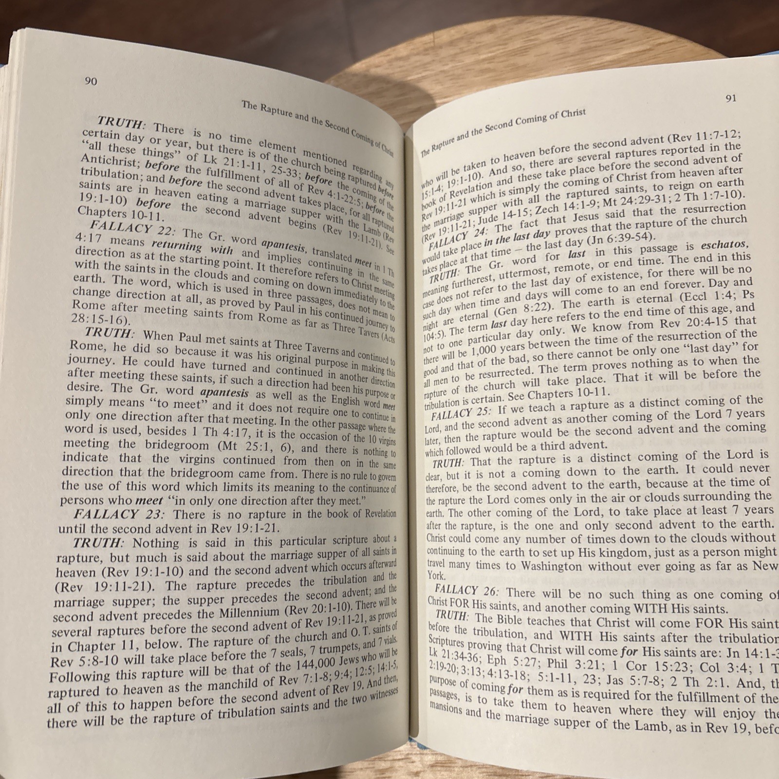 The Rapture And The Second Coming Of Christ By Finis Jennings Dake HB