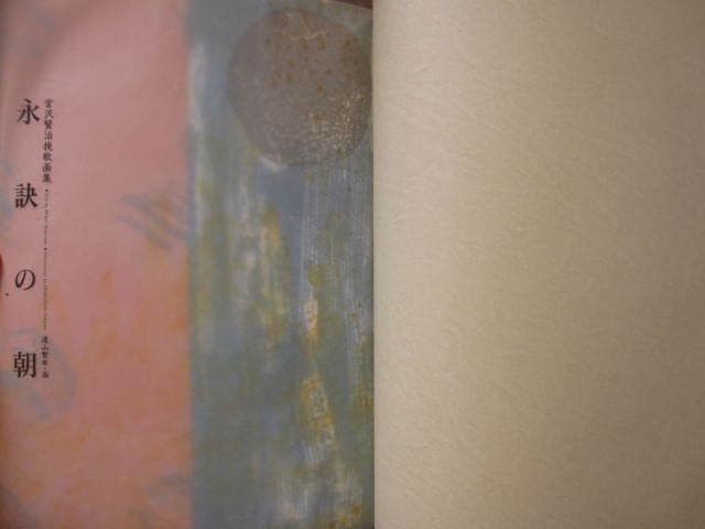 Kenji Miyazawa Elegy Art Collection Hardcover Rare Book 7.9in