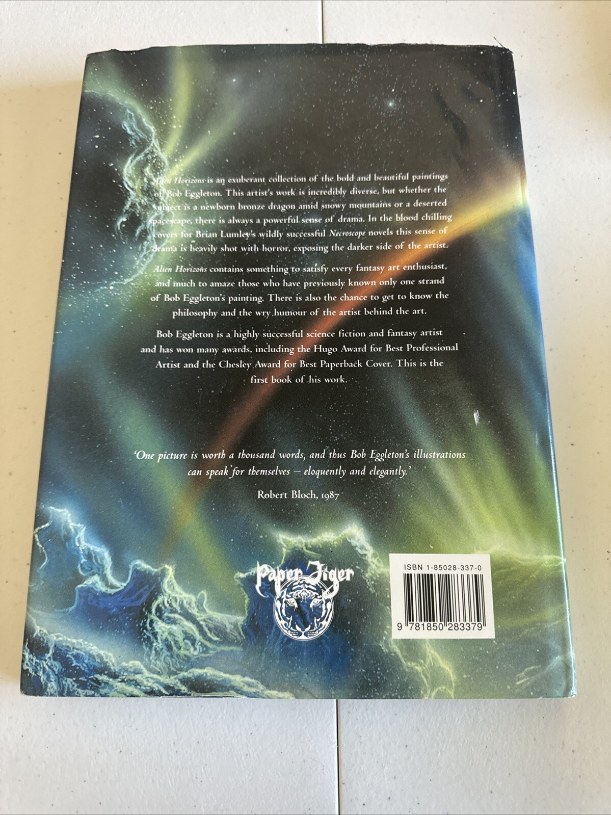 Alien Horizons: The Fantastic Art of Bob Eggleton – Hardcover – ACCEPTABLE